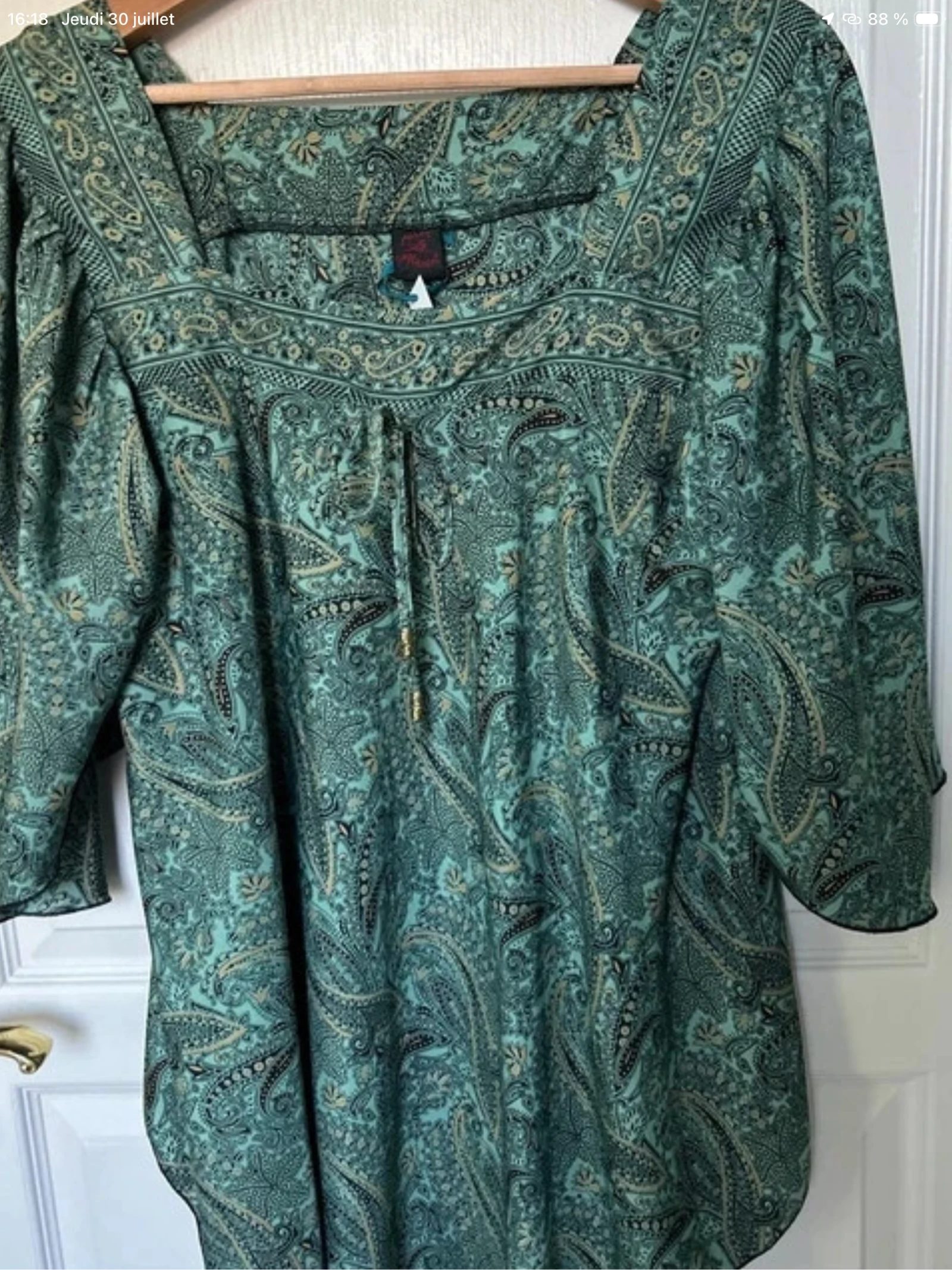 BLUSA ÚNICA MANGAS 3/4 IR SIMPLEMENTE 💕 – photo 3